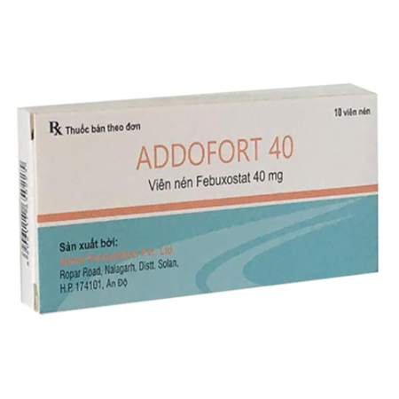 Thuốc Addofort 40 - Điều trị Gút 