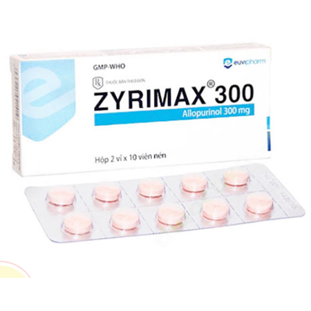 Thuốc Zyrimax 300 - Điều trị Gút