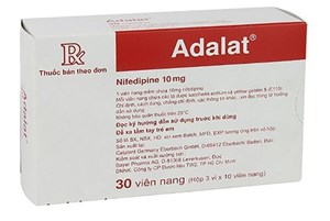 Thuốc Adalat 10mg - Điều trị tăng huyết áp
