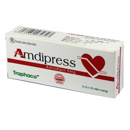 Thuốc Amdipress - Điều trị huyết áp cao