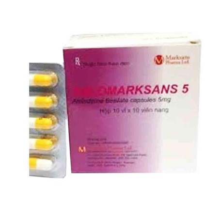 Thuốc Amlomarksans 5mg - Điều trị tăng huyết áp
