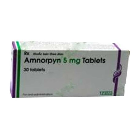 Thuốc Amnorpyn 5mg - Có Tác Dụng Hạ Huyết Áp, Điều Trị Đau Thắt Ngực