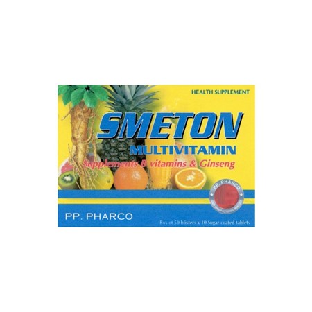 Thuốc Smeton hộp 100 viên – Bổ sung vitamin
