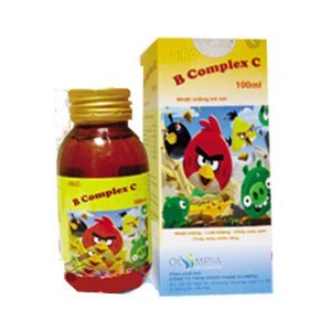 Thuốc Siro B complex C 100 ml- Điều trị nhiệt miệng ở trẻ em