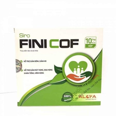 Thuốc Siro Finicof 100 ml - Hỗ trợ giảm đờm, giảm ho
