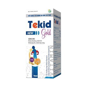 Thuốc Tekid Gold Chai 120ml – Bổ Sung Vitamin Và Khoáng Chất