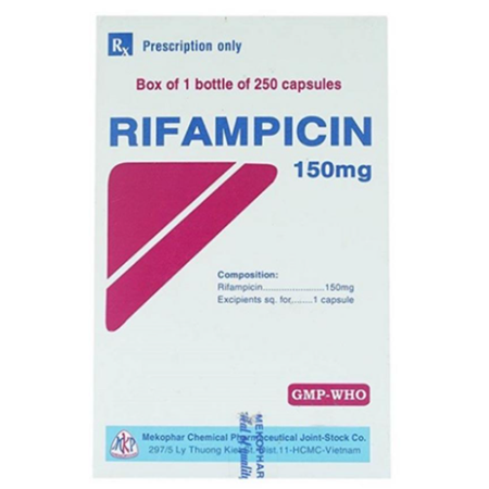 Thuốc Rifampicin 150mg MKP - Điều trị lao