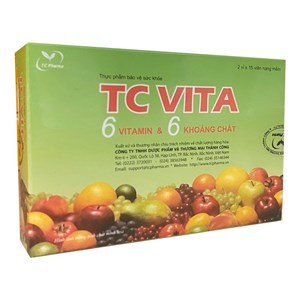 Thuốc TC VITA hộp 30 viên – Bổ sung vitamin và khoáng chất