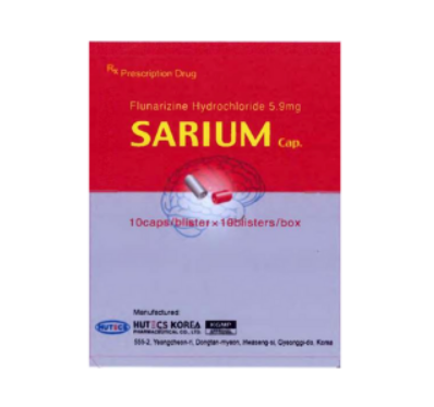 Thuốc Sarium -  Điều trị đau nửa đầu 