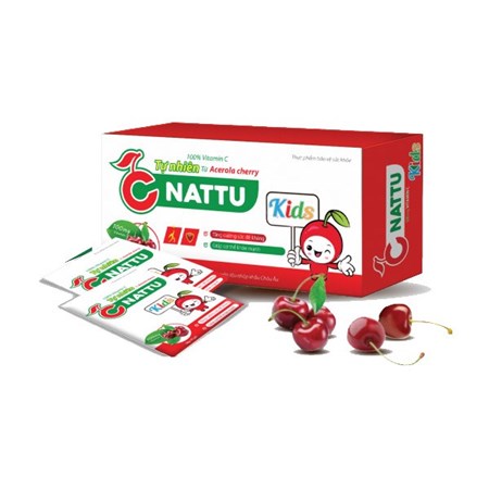 Thuốc C Nattu Kids – Bổ sung vitamin C 