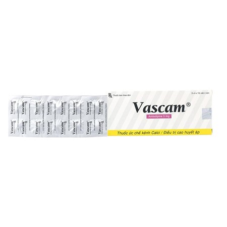 Thuốc Vascam - Điều trị tăng huyết áp