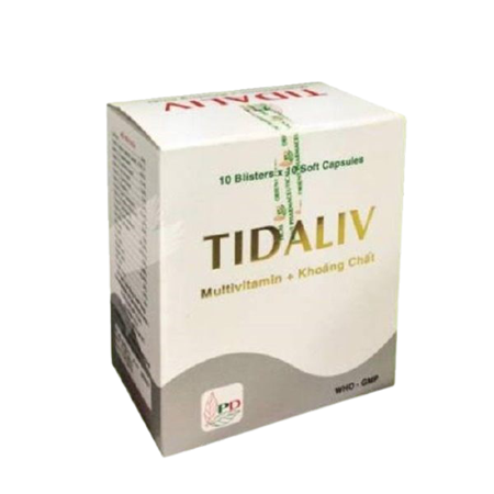 Thuốc Tidaliv - Giúp tăng cường sức đề kháng