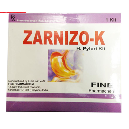 Thuốc Zarnizo K - Chống viêm loét dạ dày 