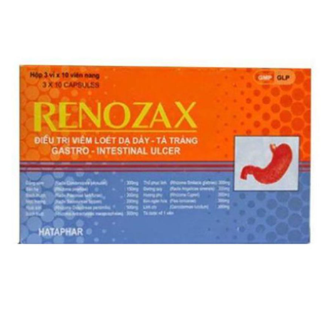 Thuốc Renozax - Chống viêm loét dạ dày 