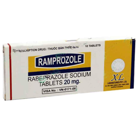 Thuốc Ramprozol 20mg - Chống viêm loét dạ dày 