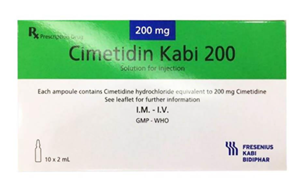 Thuốc Cimetidin Kabi 200mg/2ml - Chống viêm loét dạ dày 