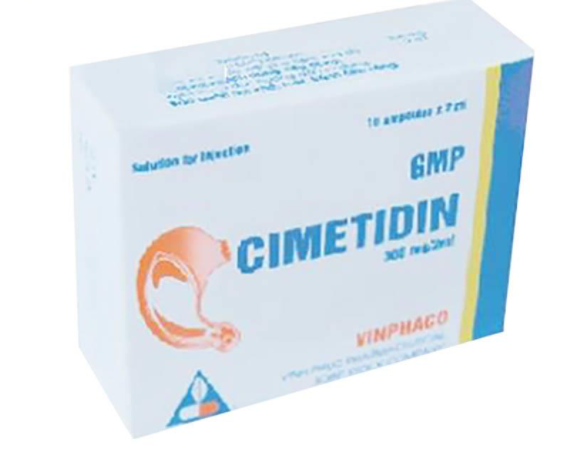 Thuốc Tiêm Cimetidin 200mg/2ml Vinphaco - Chống viêm loét dạ dày