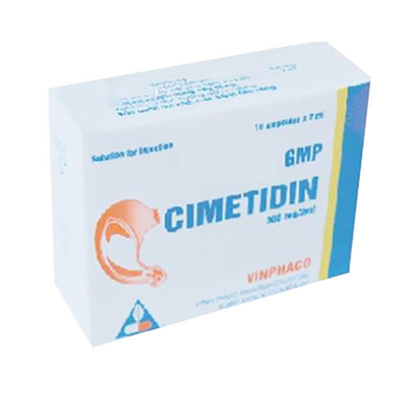 Thuốc Tiêm Cimetidin 200mg/2ml Vinphaco - Chống viêm loét dạ dày 