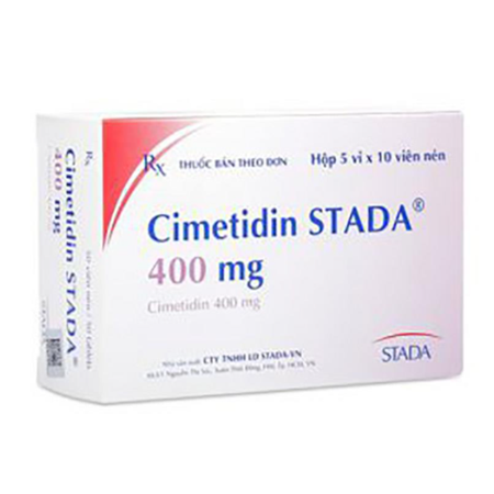 Thuốc Cimetidin 400 STD - Chống viêm loét dạ dày 
