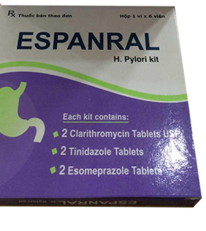 Thuốc Espanral - Chống viêm loét dạ dày 