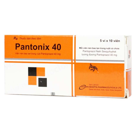 Thuốc Pantonix 40 Mg - Chống Viêm Loét Dạ Dày