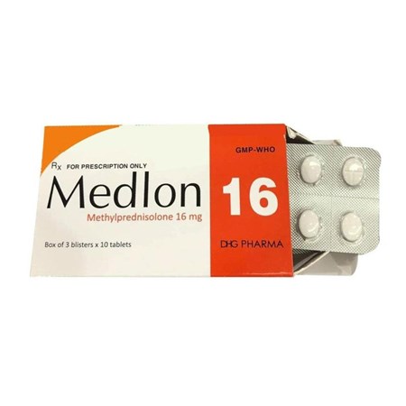 Thuốc Medlon 16 - Điều trị các bệnh nội tiết
