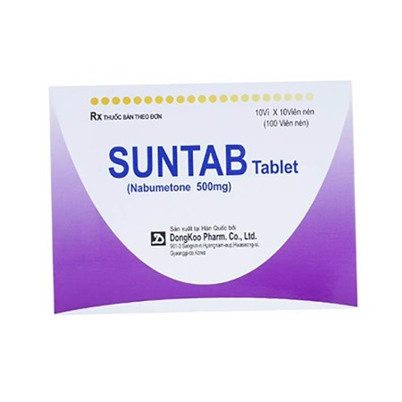 Thuốc Suntab - Điều trị viêm khớp