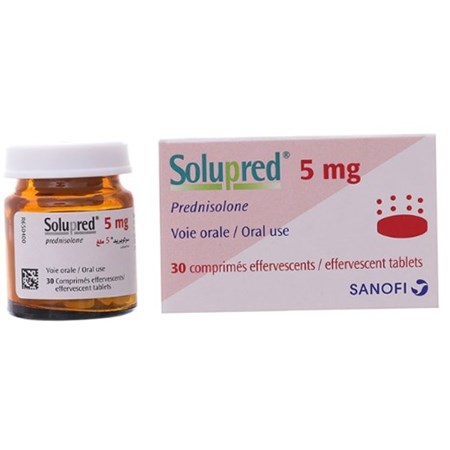 Thuốc Solupred 5mg - Chống viêm