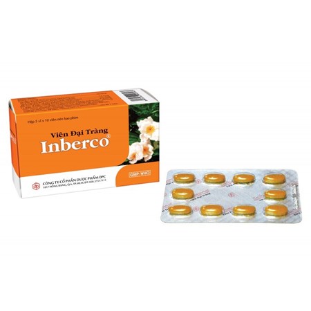 Thuốc Viên Đại Tràng Inberco – Trị viêm đại tràng, tiêu chảy, các bệnh đường ruột