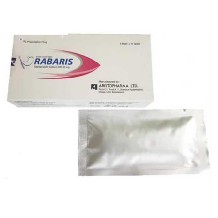 Thuốc Rabaris 20mg - Chống viêm loét dạ dày 