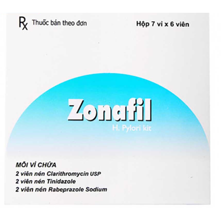 Thuốc Zonafil - Chống viêm loét dạ dày 