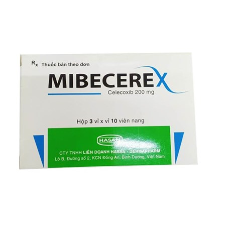 Thuốc Mibecerex - Điều trị viêm khớp