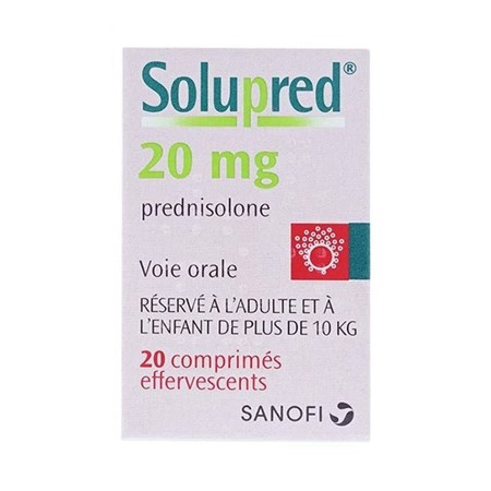Thuốc Solupred 20mg - Chống viêm, chống dị ứng