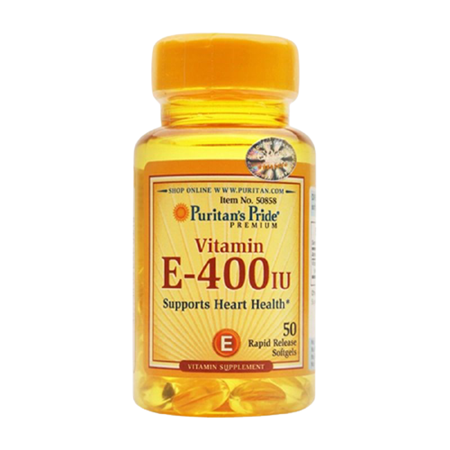 Thuốc Vitamin E 400 IU Lọ 50 Viên – Viên Uống Bổ Sung Vitamin E