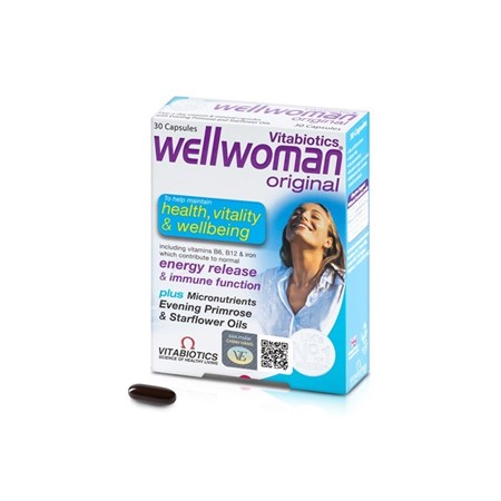 Thuốc Vitabiotics Wellwoman hộp 30 viên – Bổ sung vitamin, khoáng chất cho phụ nữ