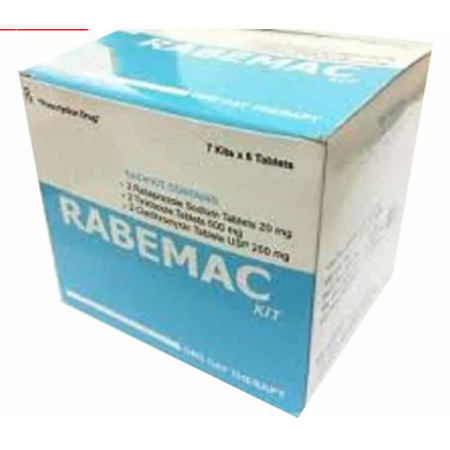 Thuốc RABEMAC KIT - Chống viêm loét dạ dày 