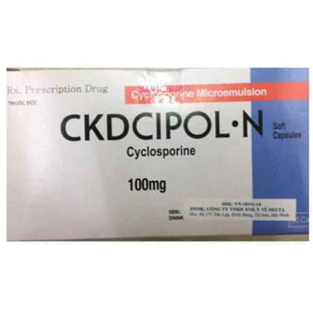 Thuốc CKDCipol-N 100mg