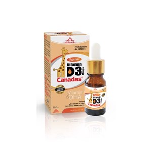 Thuốc Vitamin D3 Canadas Lọ 10ml – Bổ Sung Vitamin D3 Cho Trẻ