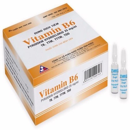 Thuốc Vitamin B6 Hộp 100 Ống – Bổ Sung Vitamin B6