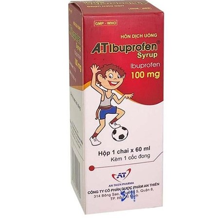 Thuốc A.T Ibuprofen Siro - Giảm đau, chống viêm trong viêm khớp dạng thấp