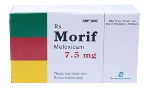 Thuốc Morif 7,5mg - Giảm đau xương khớp