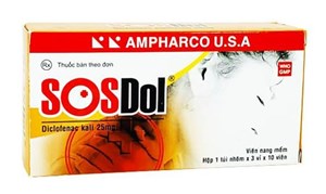 Thuốc SOSDol 50mg - Chống viêm xương khớp