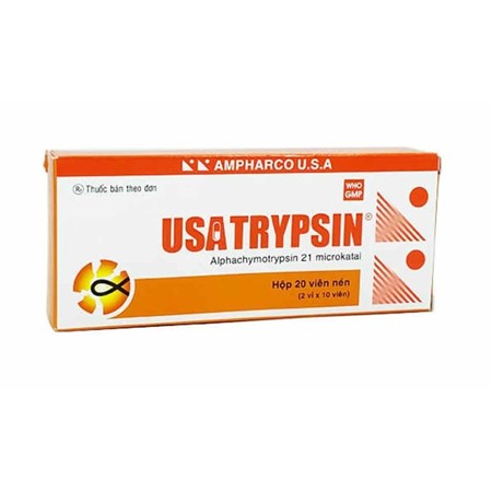 Thuốc Usatrypsin - Điều trị phù nề