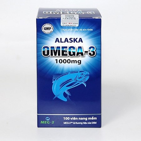Thuốc Alaska Omega3 Lọ 100 Viên – Bổ Não, Tăng Cường Thị Lực