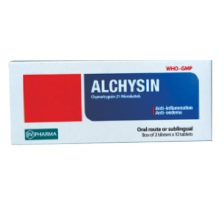 Thuốc Alchysin - Điều trị viêm phổi, viêm xoang