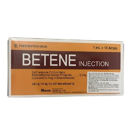 Thuốc Betene Inj.4mg/1ml - Điều trị bệnh lý về khớp