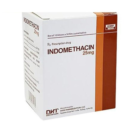 Thuốc Indomethacin 25mg - Thuốc Chống Viêm, Giảm Đau