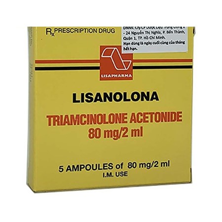Thuốc Lisanolona 80Mg/2 Ml - Giảm đau khớp