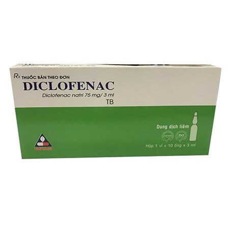 Thuốc Diclofenac 75mg/3ml Vinphaco - Viêm Khớp Mạn, Thoái Hóa Khớp
