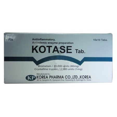 Thuốc Kotase - Gãy Xương Bong Gân, Trĩ Nội, Ứ Sữa, Viêm Vú